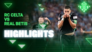 셀타 비고 vs 레알 베티스 경기 하이라이트 이미지