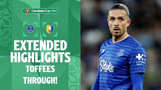 에버턴 FC vs 맨스필드 타운 FC 경기 하이라이트 이미지