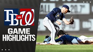 워싱턴 vs 탬파베이 경기 하이라이트 이미지