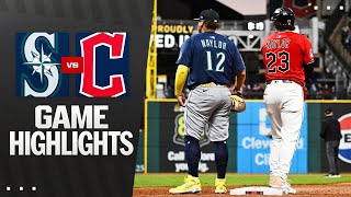 클리블랜드 vs 시애틀 경기 하이라이트 이미지