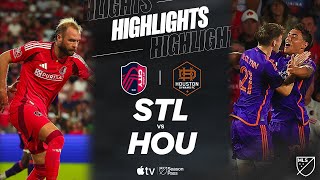 세인트루이스 시티 SC vs 휴스턴 다이너모 경기 하이라이트 이미지