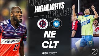 뉴잉글랜드 레볼루션 vs 샬럿 FC 경기 하이라이트 이미지