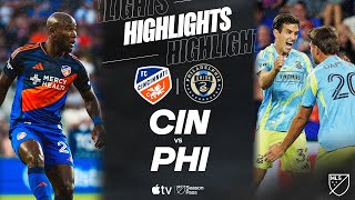 FC 신시내티 vs 필라델피아 유니언 경기 하이라이트 이미지