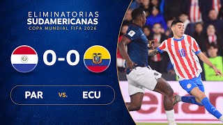 파라과이 vs 에콰도르 경기 하이라이트 이미지