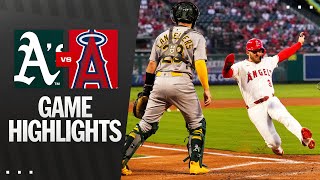 LA엔젤스 vs 애슬레틱스 경기 하이라이트 이미지