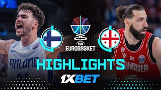 핀란드 vs 조지아 경기 하이라이트 이미지