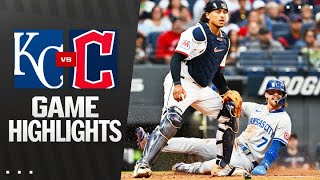 클리블랜드 vs 캔자스시티 경기 하이라이트 이미지