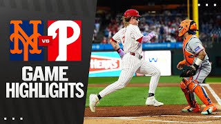필라델피아 vs 뉴욕메츠 경기 하이라이트 이미지