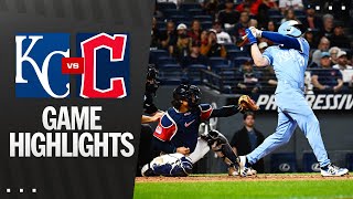 클리블랜드 vs 캔자스시티 경기 하이라이트 이미지