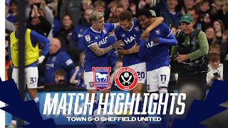 입스위치 타운 FC vs 셰필드 유나이티드 FC 경기 하이라이트 이미지
