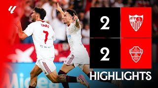 세비야 FC vs 엘체 CF 경기 하이라이트 이미지