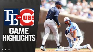 시카고컵스 vs 탬파베이 경기 하이라이트 이미지