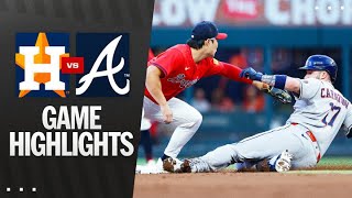 애틀랜타 vs 휴스턴 경기 하이라이트 이미지