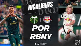 포틀랜드 팀버스 vs 뉴욕 레드불스 경기 하이라이트 이미지