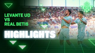 레반테 UD vs 레알 베티스 경기 하이라이트 이미지