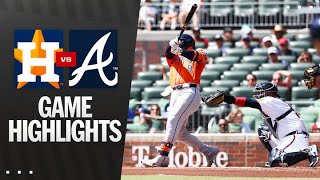 애틀랜타 vs 휴스턴 경기 하이라이트 이미지