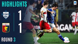 코모 1907 vs 제노아 CFC 경기 하이라이트 이미지