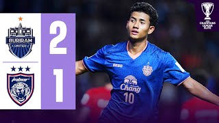 부리람 유나이티드 FC vs 조호르 다룰 탁짐 FC 경기 하이라이트 이미지