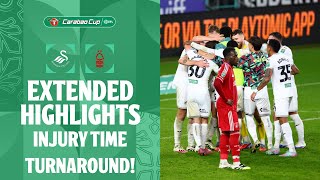 스완지 시티 AFC vs 노팅엄 포리스트 FC 경기 하이라이트 이미지