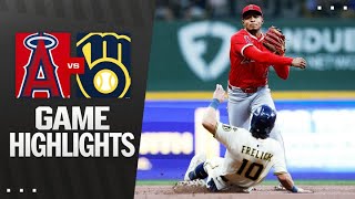 밀워키 vs LA엔젤스 경기 하이라이트 이미지