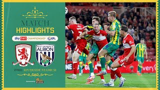 미들즈브러 FC vs 웨스트 브로미치 앨비언 경기 하이라이트 이미지