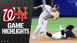 뉴욕메츠 vs 워싱턴 경기 하이라이트 이미지