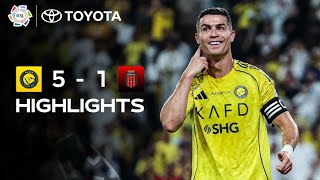 알 나스르(KSA) vs 알 리야드 SC 경기 하이라이트 이미지