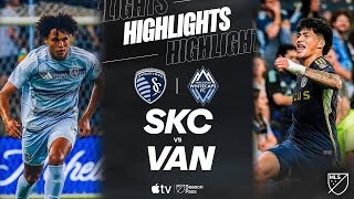 스포팅 캔자스시티 vs 밴쿠버 화이트캡스 FC 경기 하이라이트 이미지