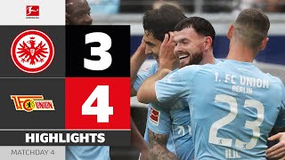 아인트라흐트 프랑크푸르트 vs 유니온 베를린 경기 하이라이트 이미지