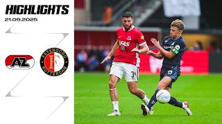 AZ 알크마르 vs 페예노르트 경기 하이라이트 이미지