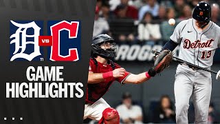 클리블랜드 vs 디트로이트 경기 하이라이트 이미지