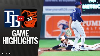 볼티모어 vs 탬파베이 경기 하이라이트 이미지