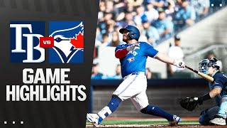 토론토 vs 탬파베이 경기 하이라이트 이미지