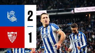 레알 소시에다드 vs 세비야 FC 경기 하이라이트 이미지