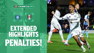 위컴 원더러스 FC vs 풀럼 FC 경기 하이라이트 이미지