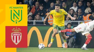 FC 낭트 vs AS 모나코 FC 경기 하이라이트 이미지