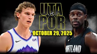 유타 재즈 vs 포틀랜드 트레일블레이저스 경기 하이라이트 이미지