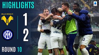 엘라스 베로나 FC vs 인터밀란 경기 하이라이트 이미지